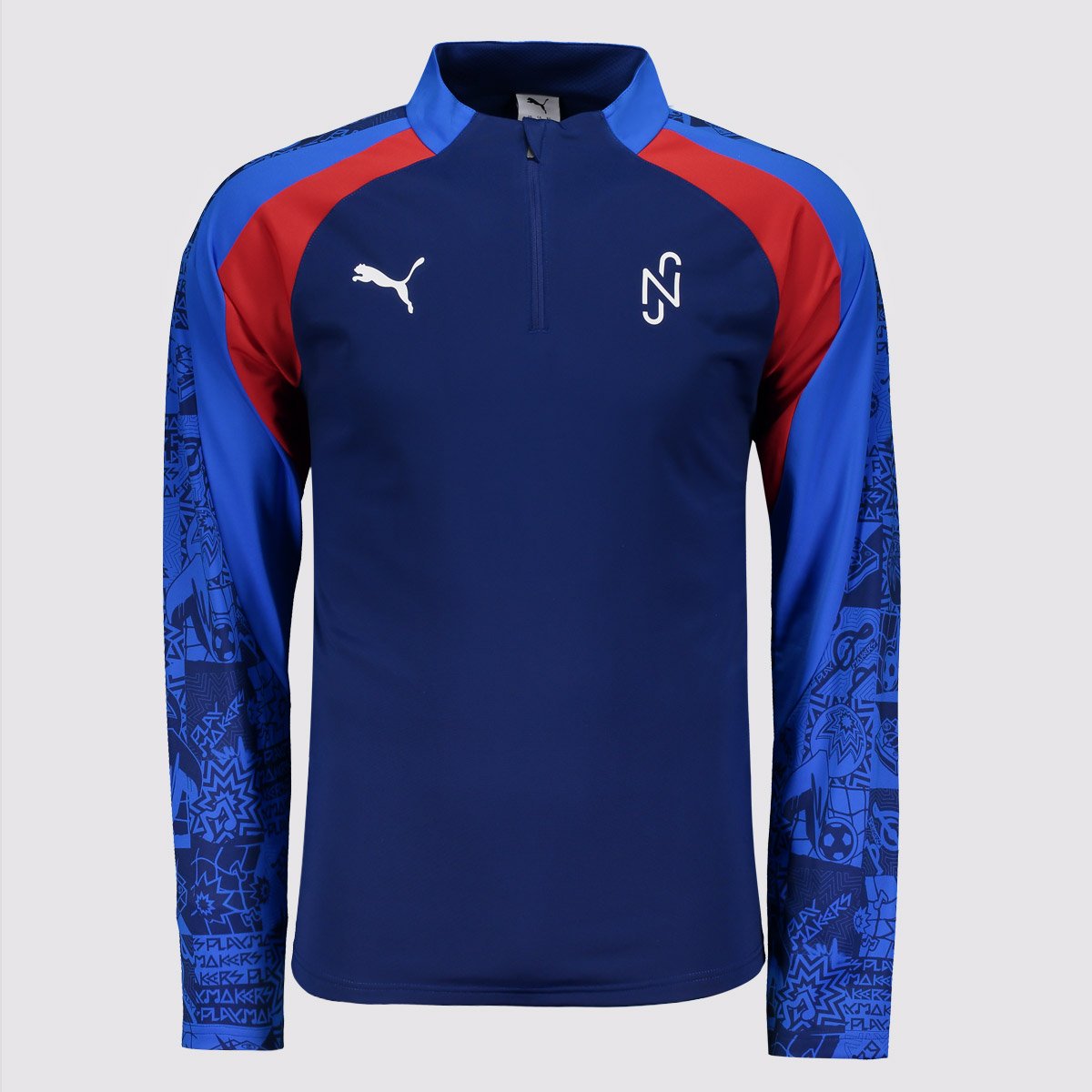 Blusão Puma Neymar JR Playmaker Azul