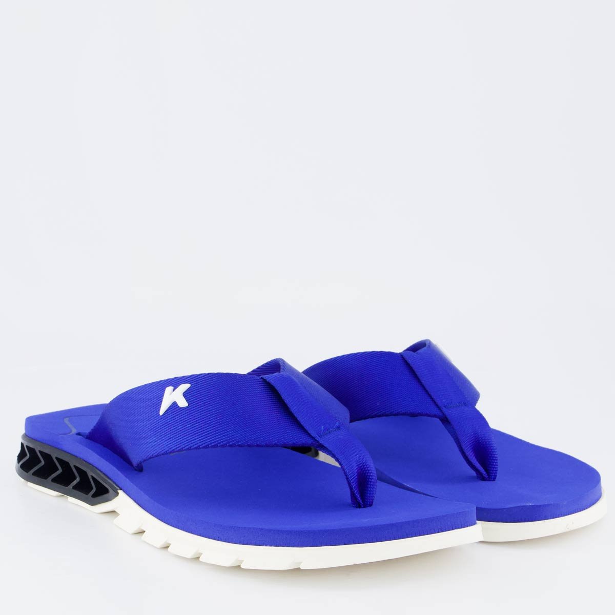 Chinelo Kenner Rakka Azul e Off White Azul 3