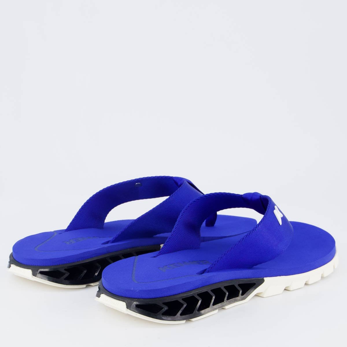 Chinelo Kenner Rakka Azul e Off White Azul 4