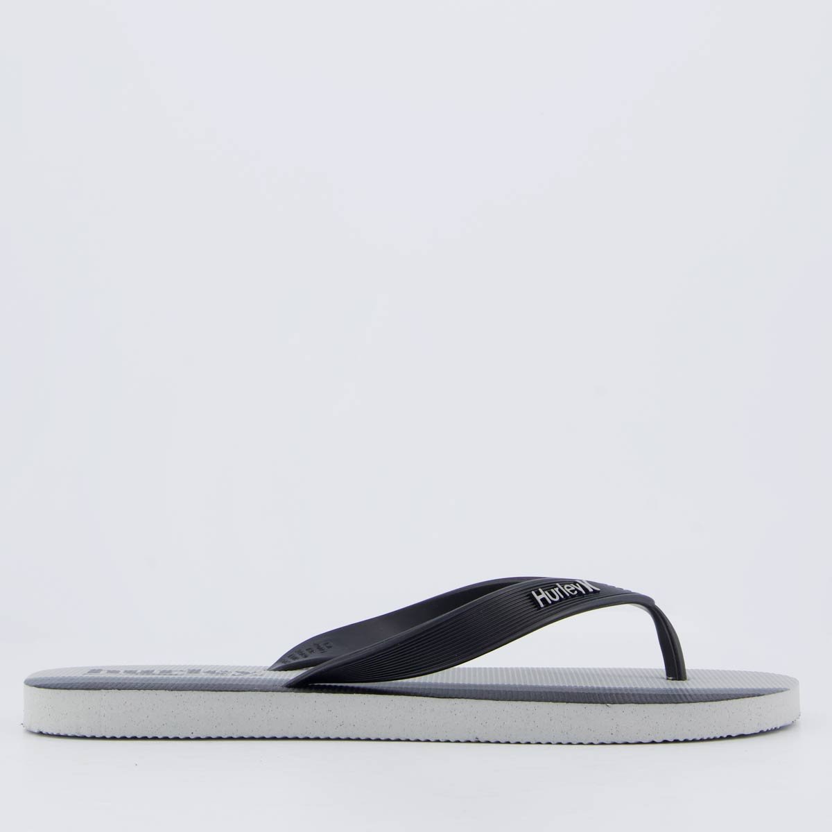 Chinelo Hurley Puff I Cinza Preto 2