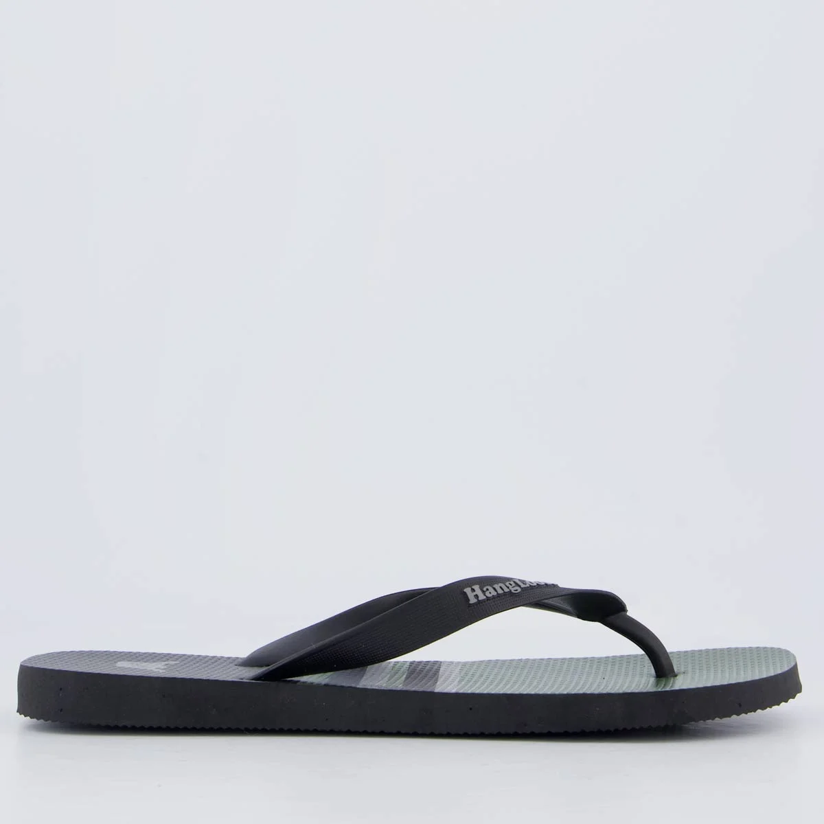 Chinelo Hang Loose Preto e Verde Preto 2