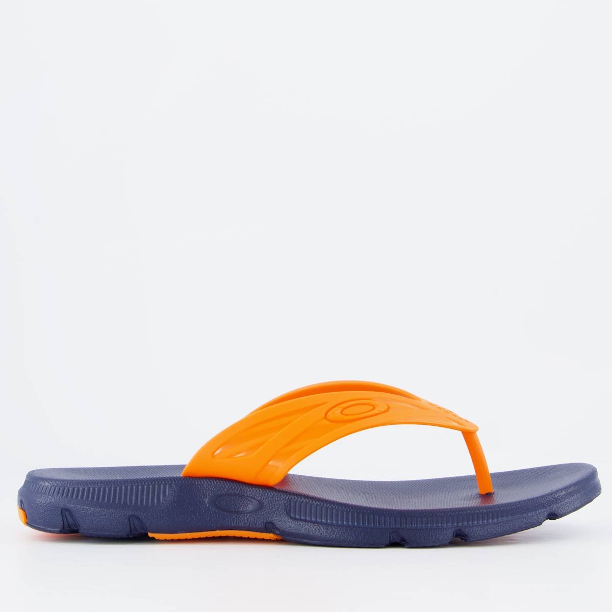 Chinelo Oakley Raptor Preto e Laranja Laranja 2