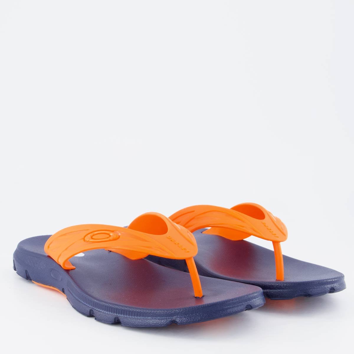 Chinelo Oakley Raptor Preto e Laranja Laranja 3