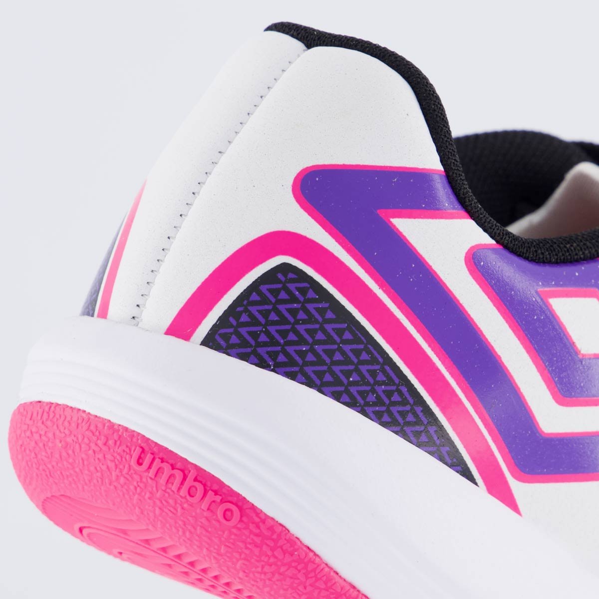 Chuteira Umbro Pro 5 Futsal Juvenil Branca Branco 6