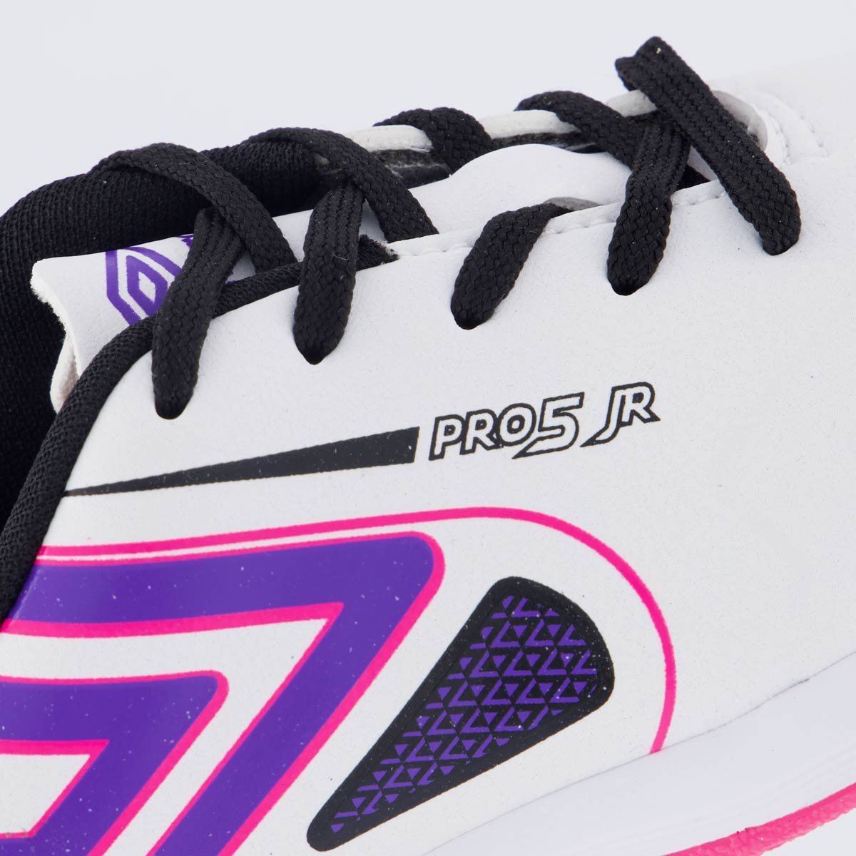 Chuteira Umbro Pro 5 Futsal Juvenil Branca Branco 7