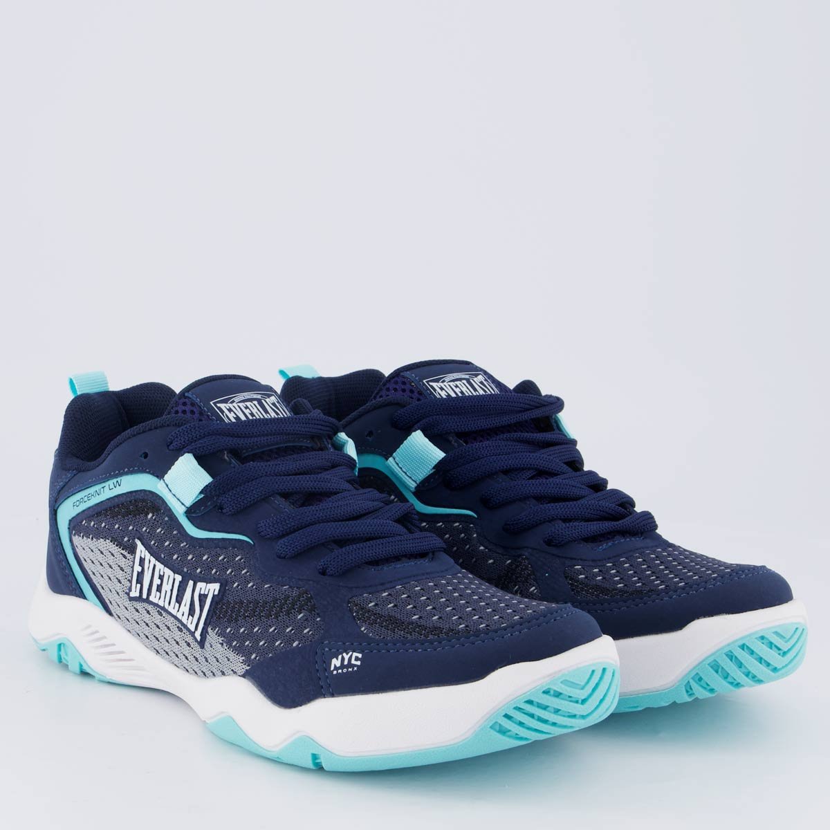 Tênis Everlast Forceknit Low Feminino Azul Marinho Azul 2