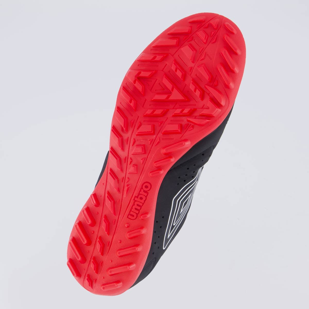 Chuteira Umbro Neo Striker Society I Preta e Vermelha Preto 5