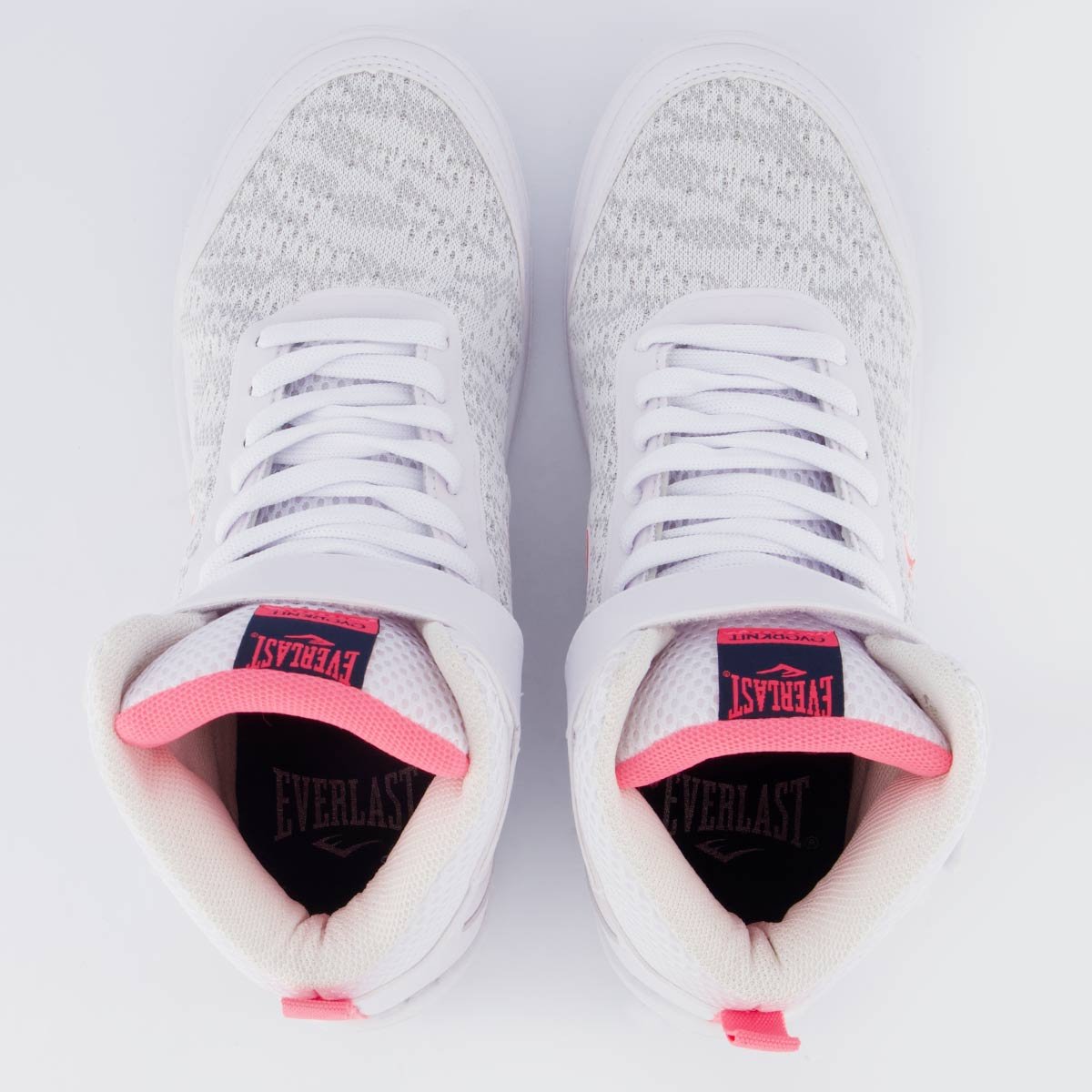 Tênis Everlast Forceknit 6 Feminino Branco e Rosa Branco 4