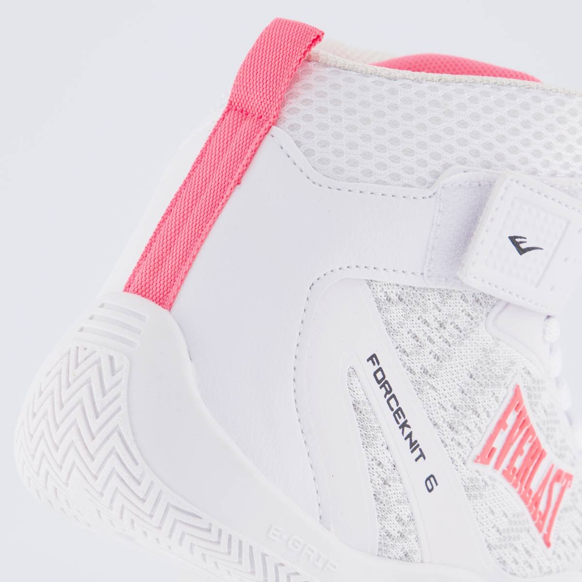 Tênis Everlast Forceknit 6 Feminino Branco e Rosa Branco 6