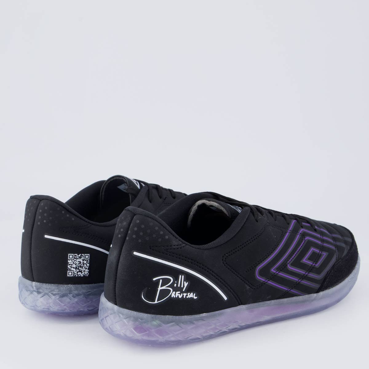 Chuteira Umbro BR Futsal Preta Preto 3