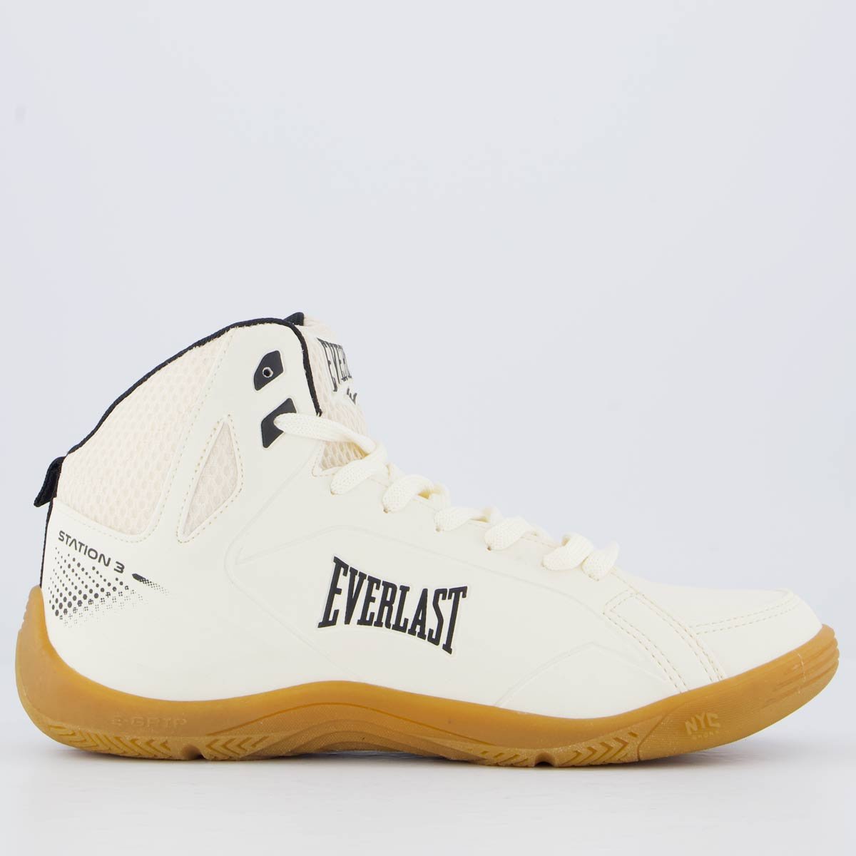 Tênis Everlast Station 3 Bege e Preto
