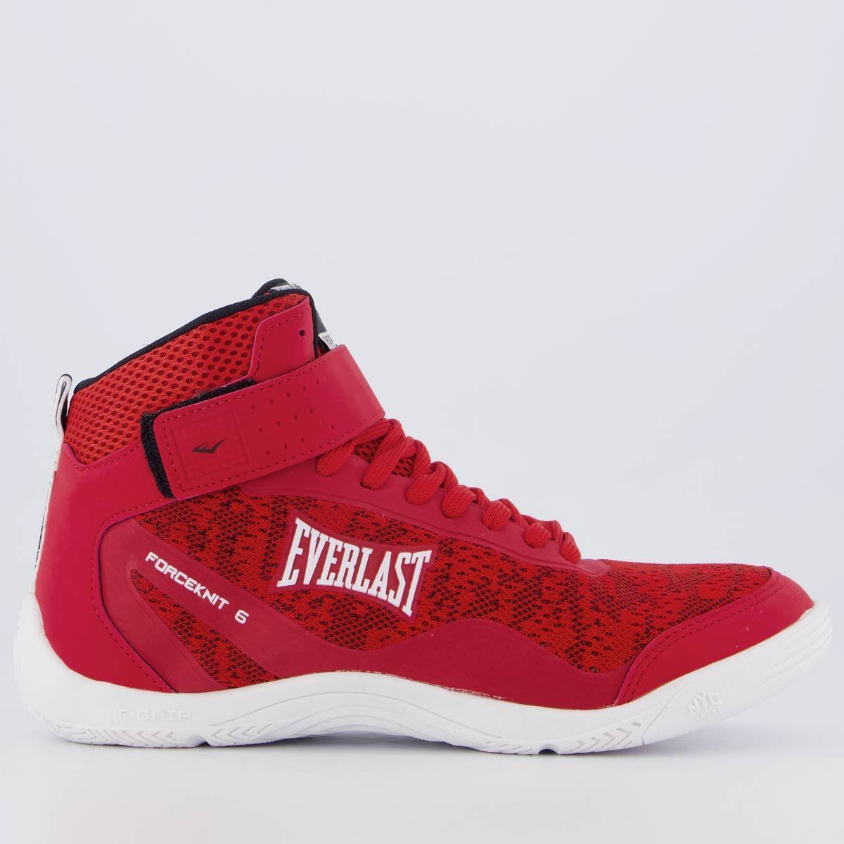 Tênis Everlast Forceknit 6 Vermelho e Branco