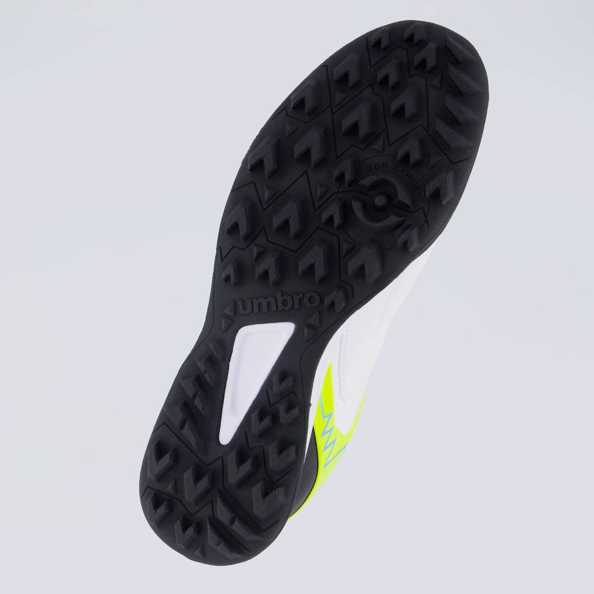 Chuteira Umbro Adamant Master Class Club Society Branca e Verde Branco 5