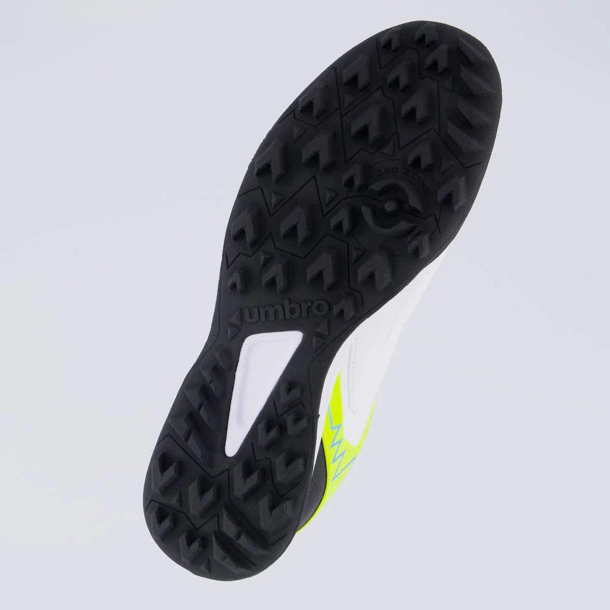 Chuteira Umbro Adamant Master Class Club Society Branca e Verde Branco 5