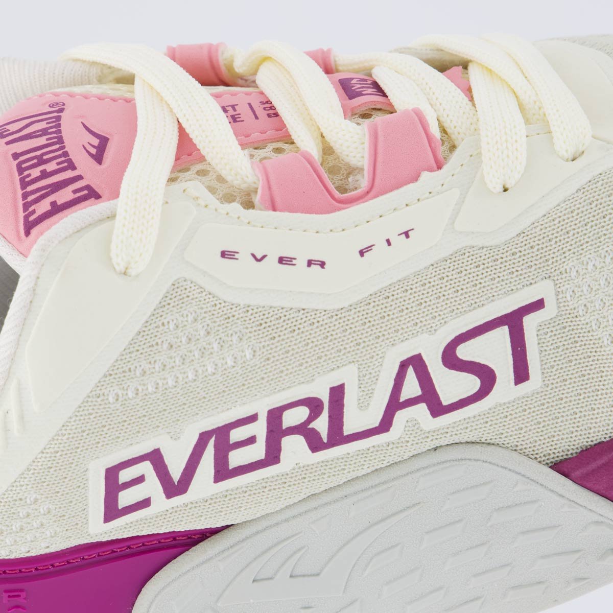 Tênis Everlast Climber Ultra Feminino Bege e Roxo Bege 7