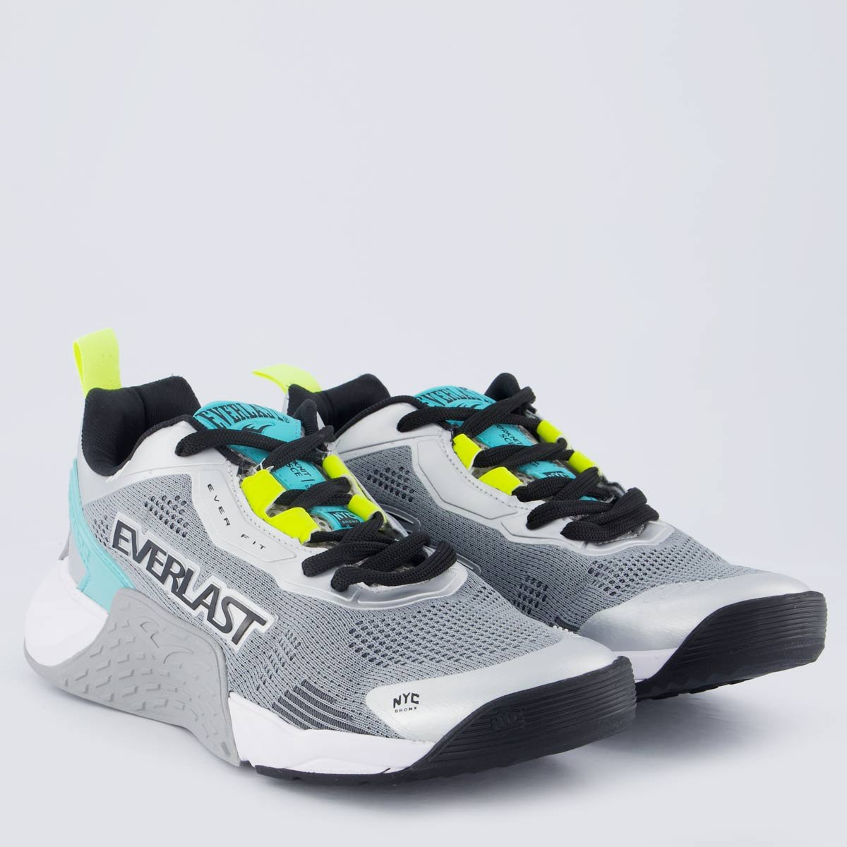 Tênis Everlast Climber Ultra Cinza e Verde Cinza 2