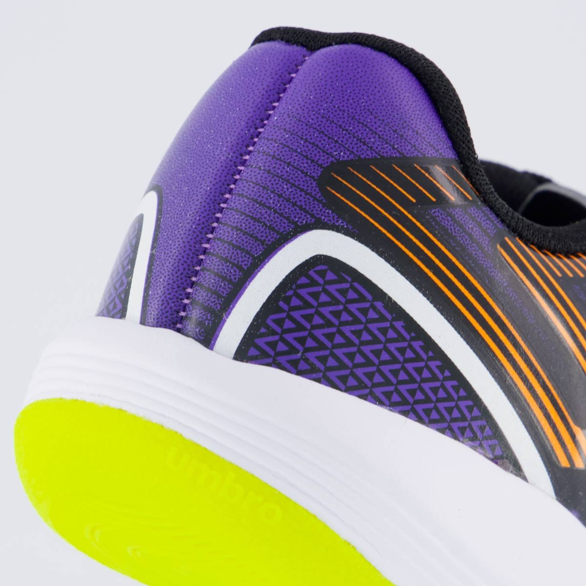 Chuteira Umbro Pro 5 Futsal Juvenil Cinza Escuro Cinza 6