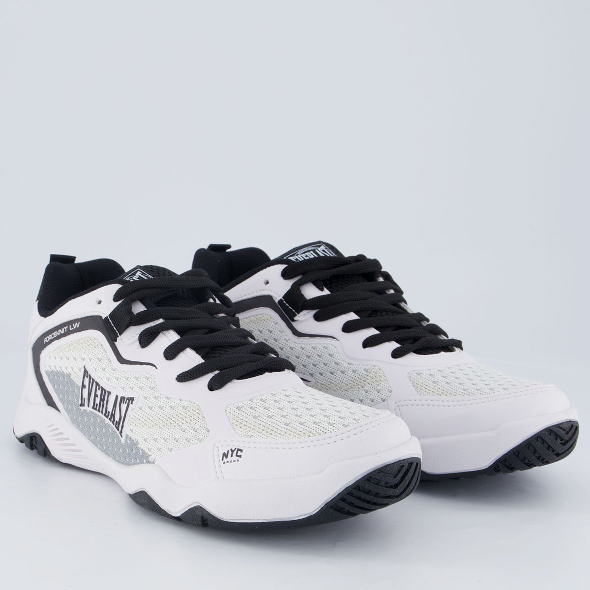 Tênis Everlast Forceknit Low Branco Branco 2