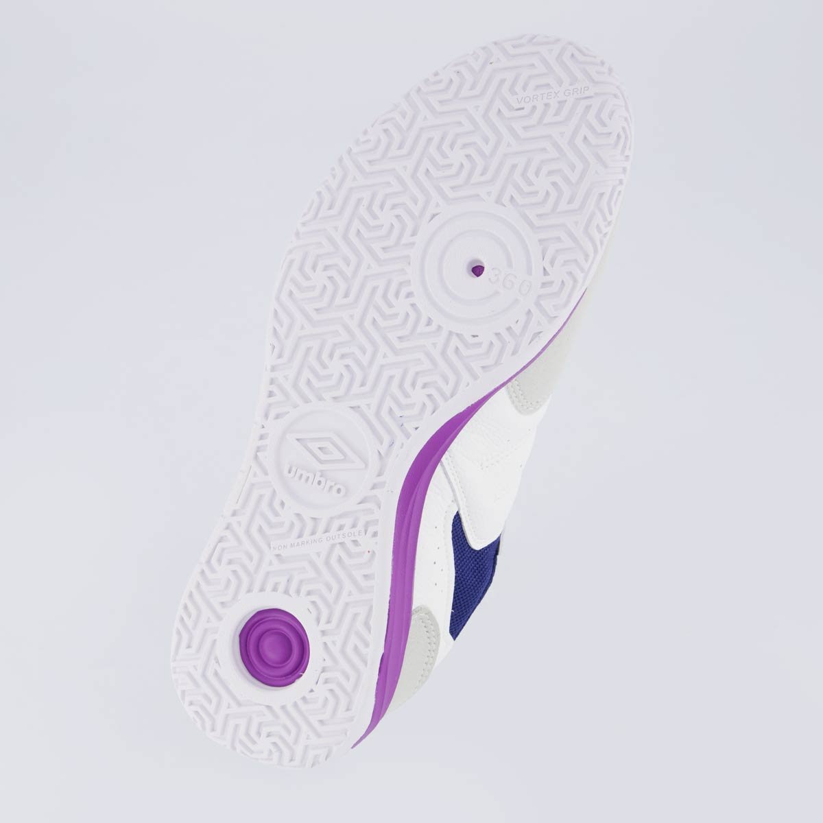 Chuteira Umbro Pro Challenge Uptake Futsal Branca Marinho Branco/Azul Marinho 5