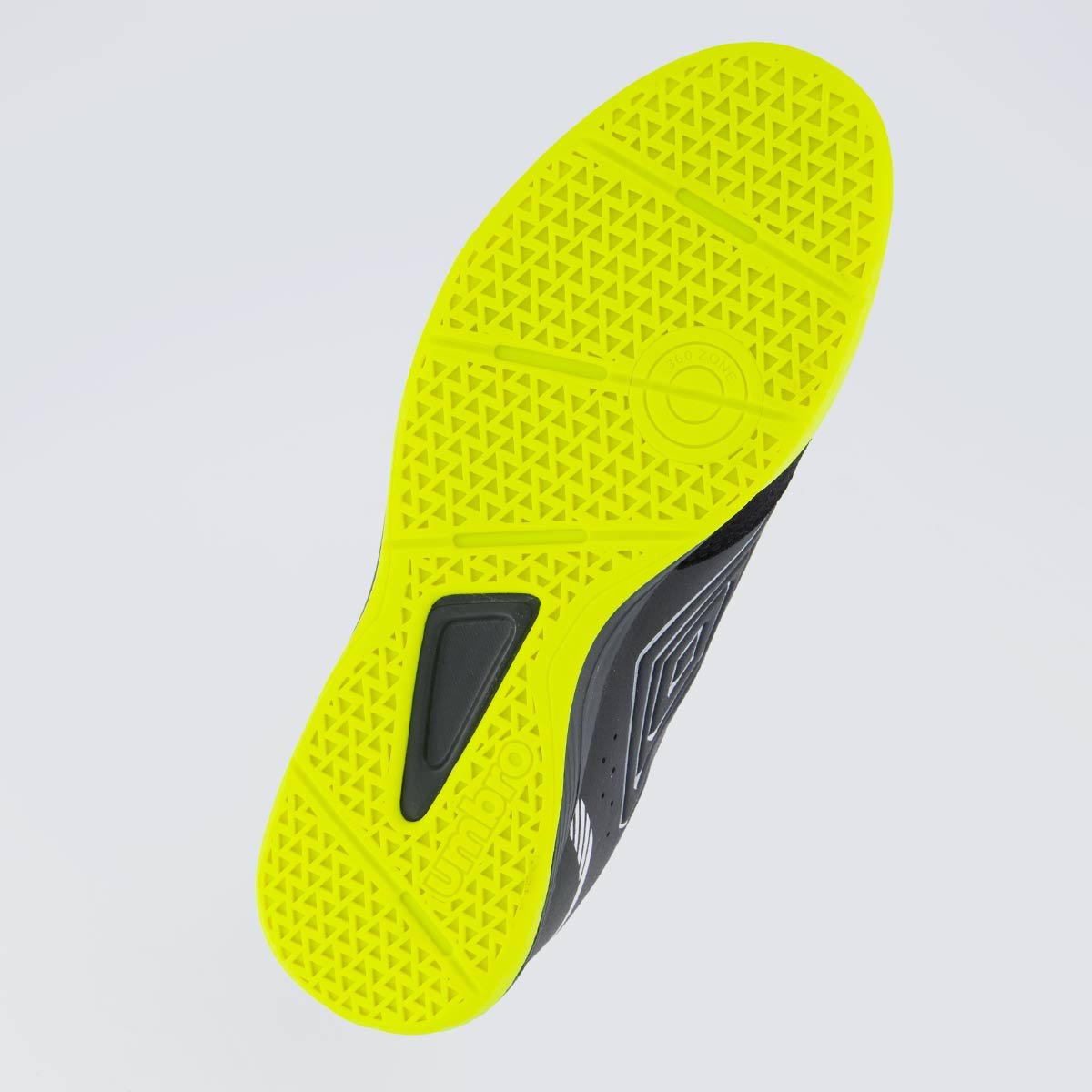 Chuteira Umbro Neo-Comfort Futsal Preta Preto/Verde 5