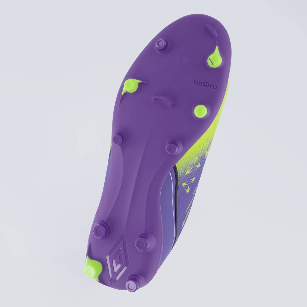 Chuteira Umbro Velocita Décimo Club Campo Roxa e Verde Roxo/Verde 5