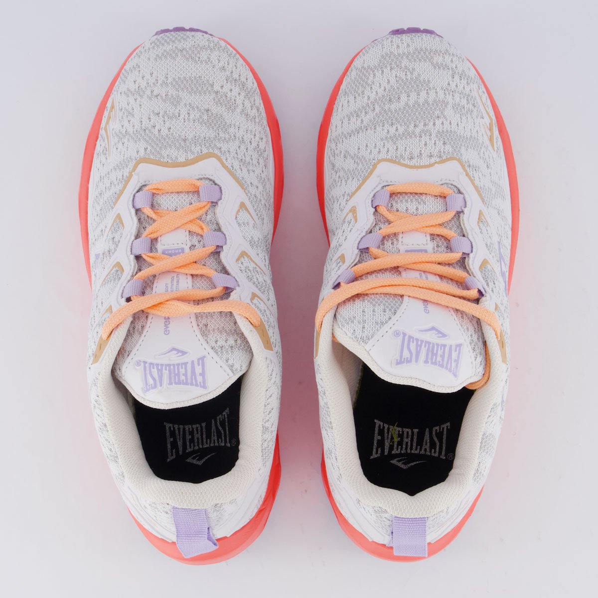 Tênis Everlast Climber Run Feminino Branco e Rosa Branco 4