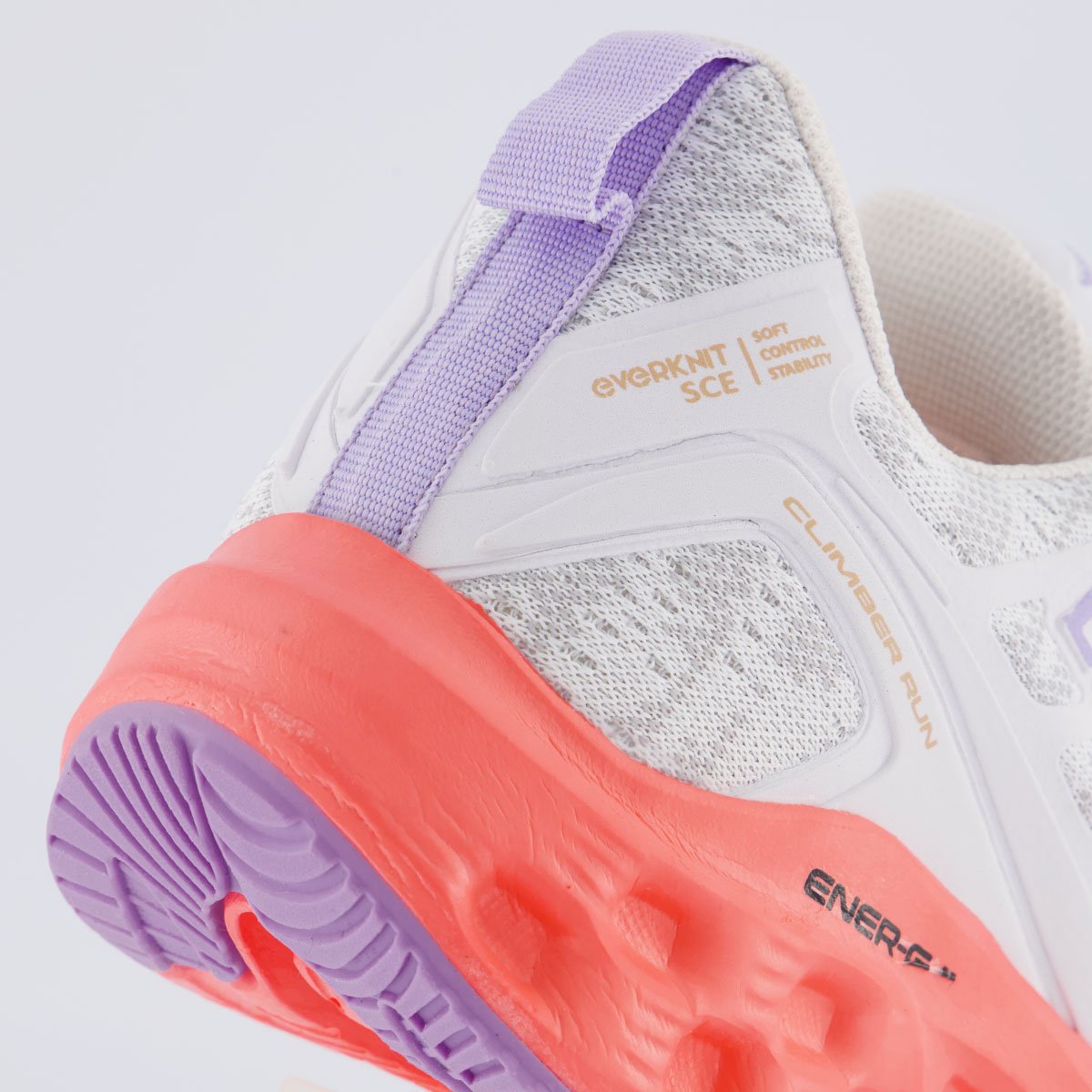 Tênis Everlast Climber Run Feminino Branco e Rosa Branco 6