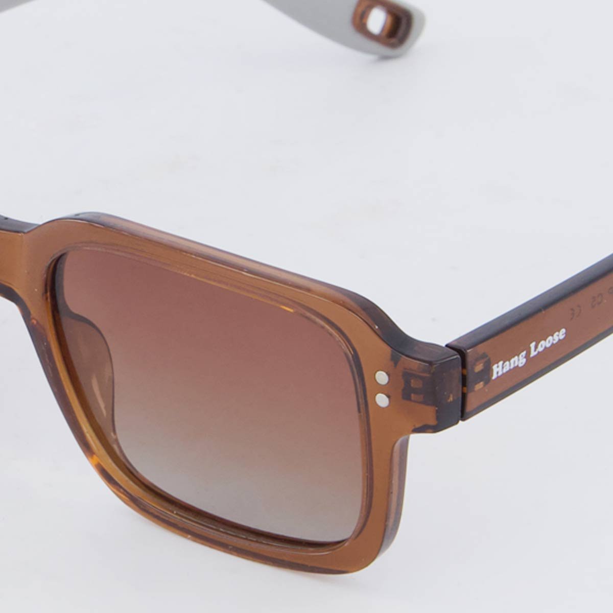 Óculos de Sol Hang Loose Fashion Marrom Marrom 3