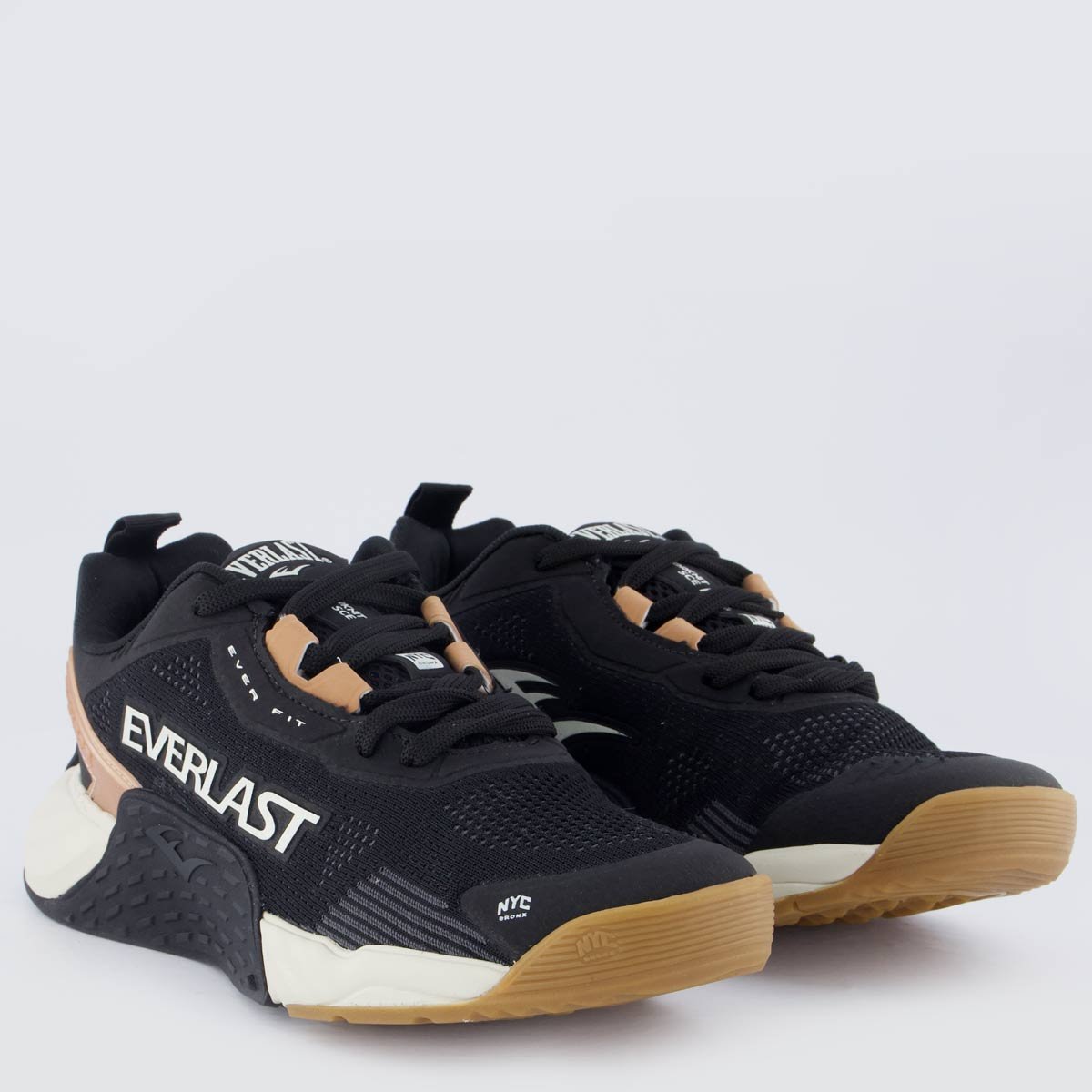 Tênis Everlast Climber Ultra Preto e Marrom Preto 2