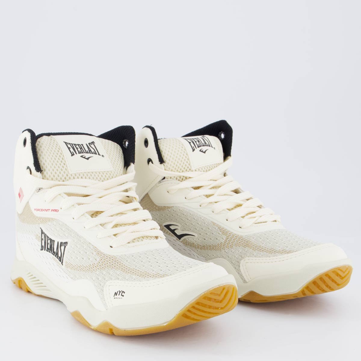 Tênis Everlast Forceknit Pro Bege Bege 2