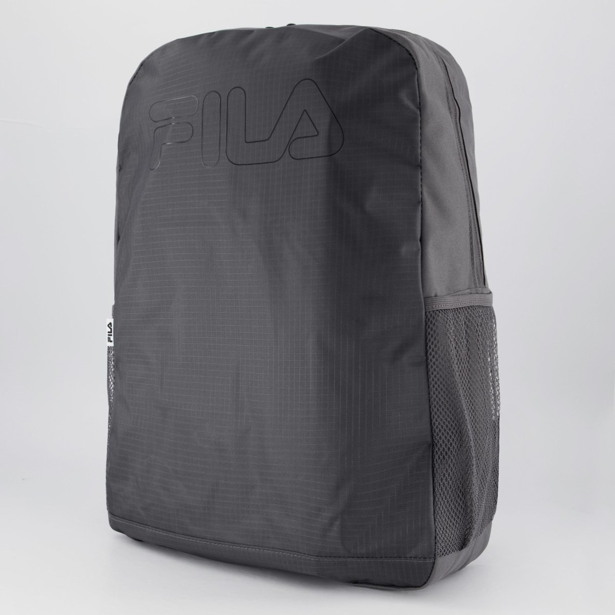 Mochila Fila Basic Outline Cinza Cinza 4