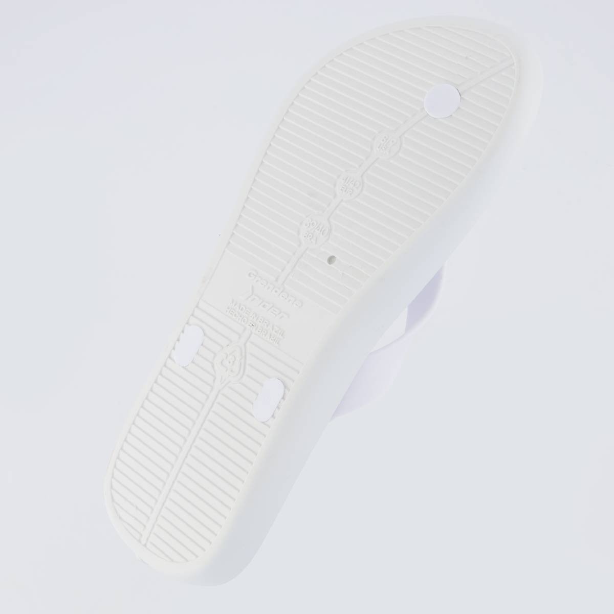 Chinelo Rider Feel Light Branco Branco 5