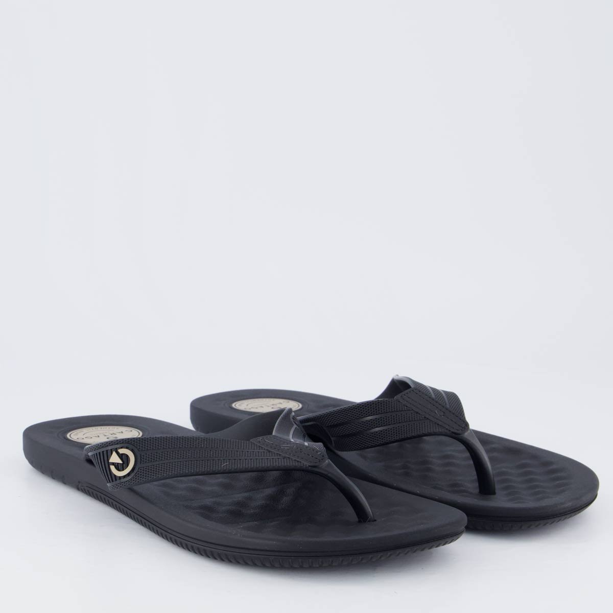 Chinelo Cartago Arizona Light Preto Preto 3