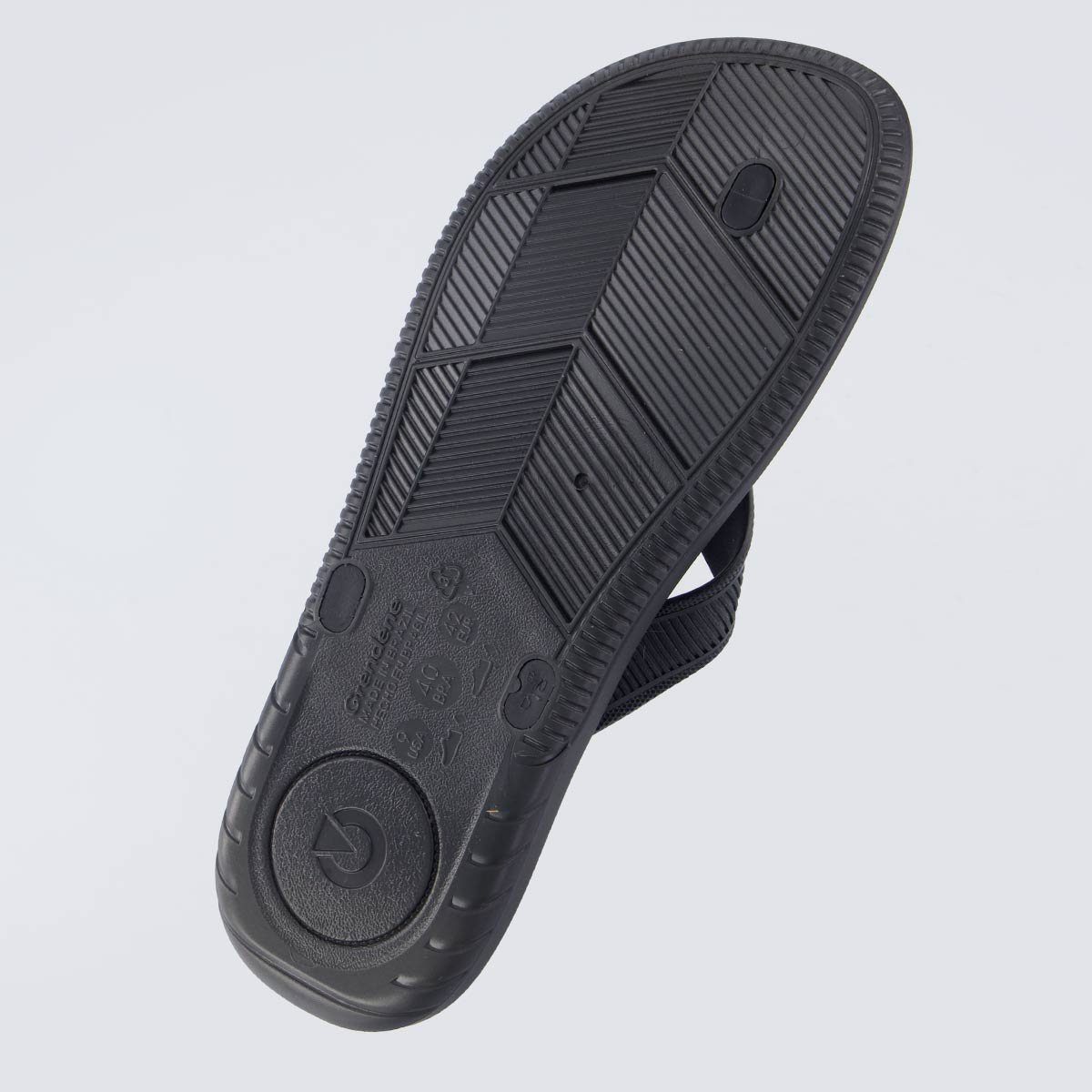 Chinelo Cartago Arizona Light Preto Preto 5