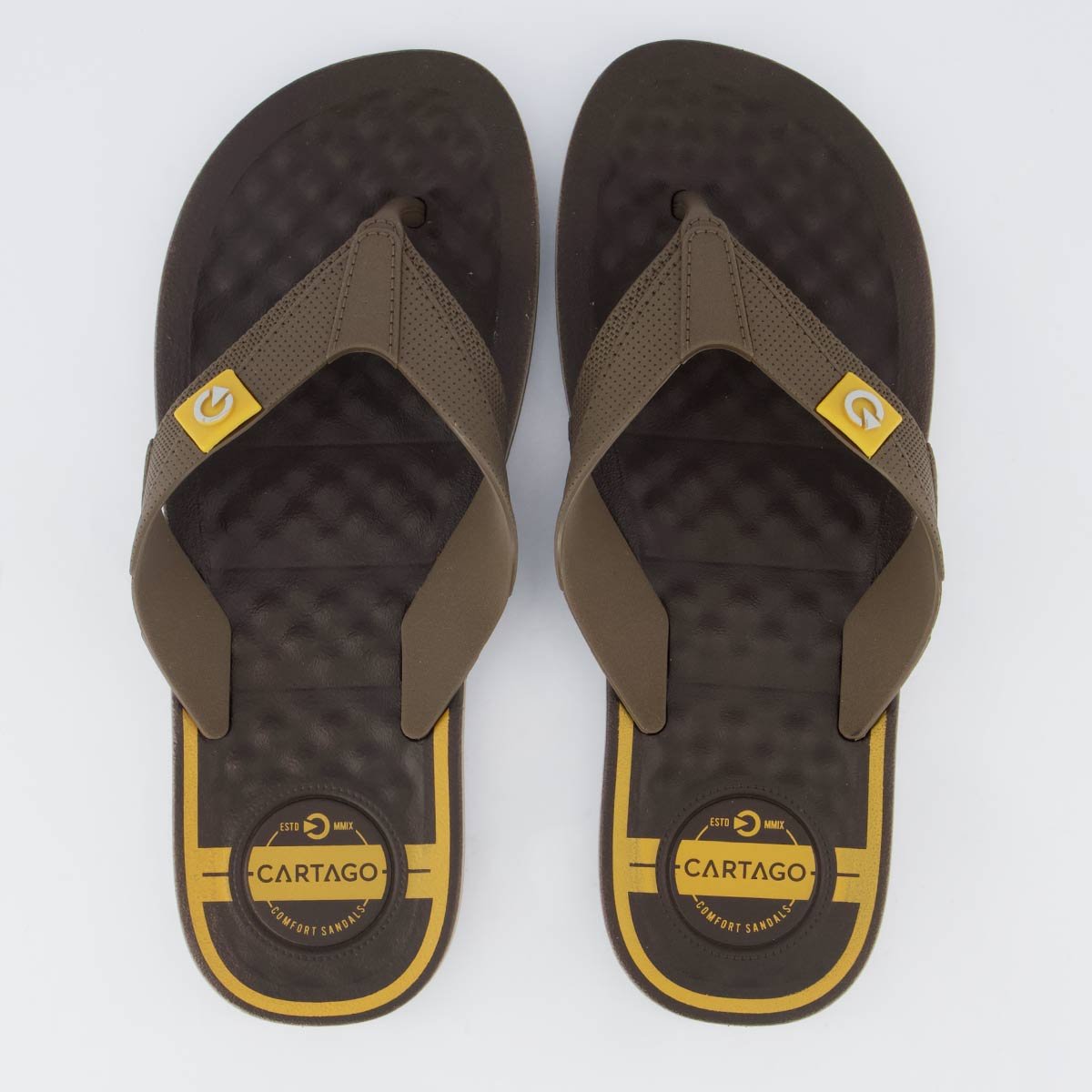 Chinelo Cartago Arizona III Marrom