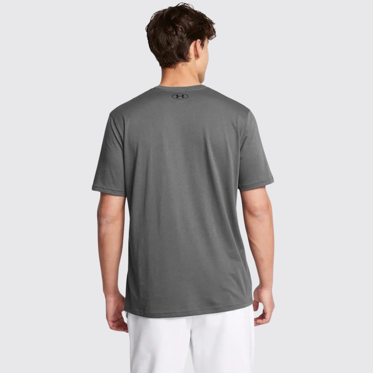Camiseta Under Armour Left Chest SS Cinza Cinza 2