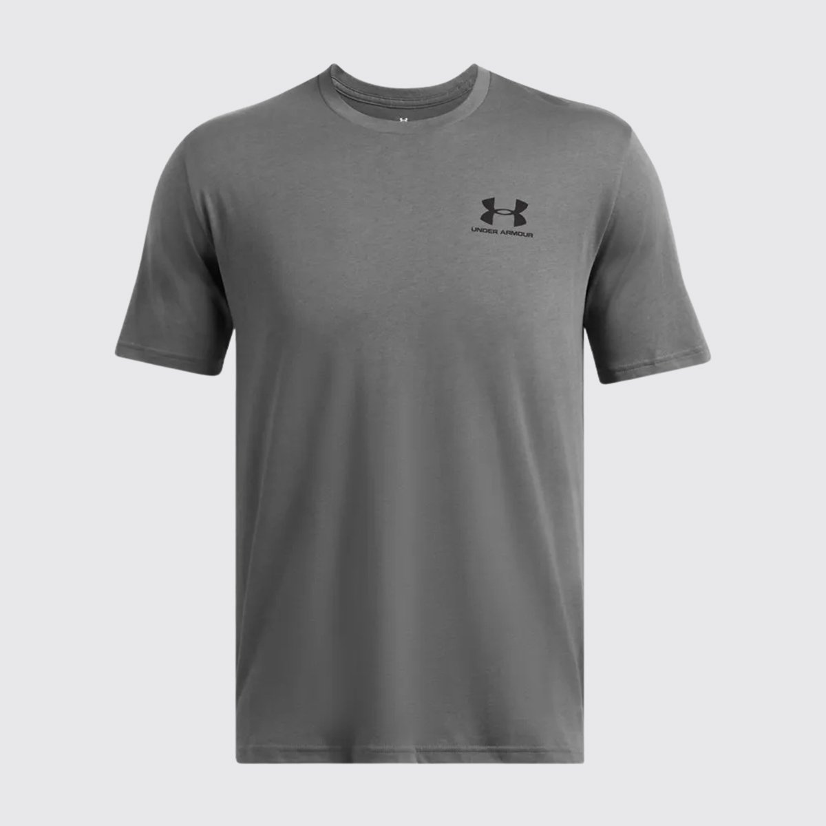 Camiseta Under Armour Left Chest SS Cinza Cinza 3