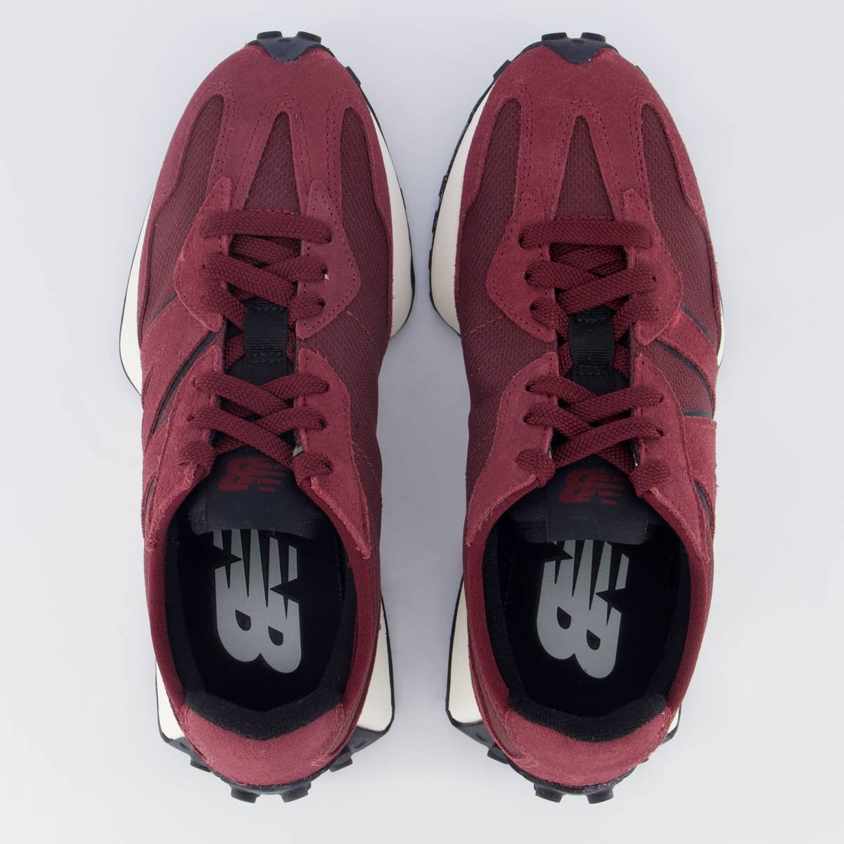 Tênis New Balance 327 V1 Feminino Bordô Bordô 4