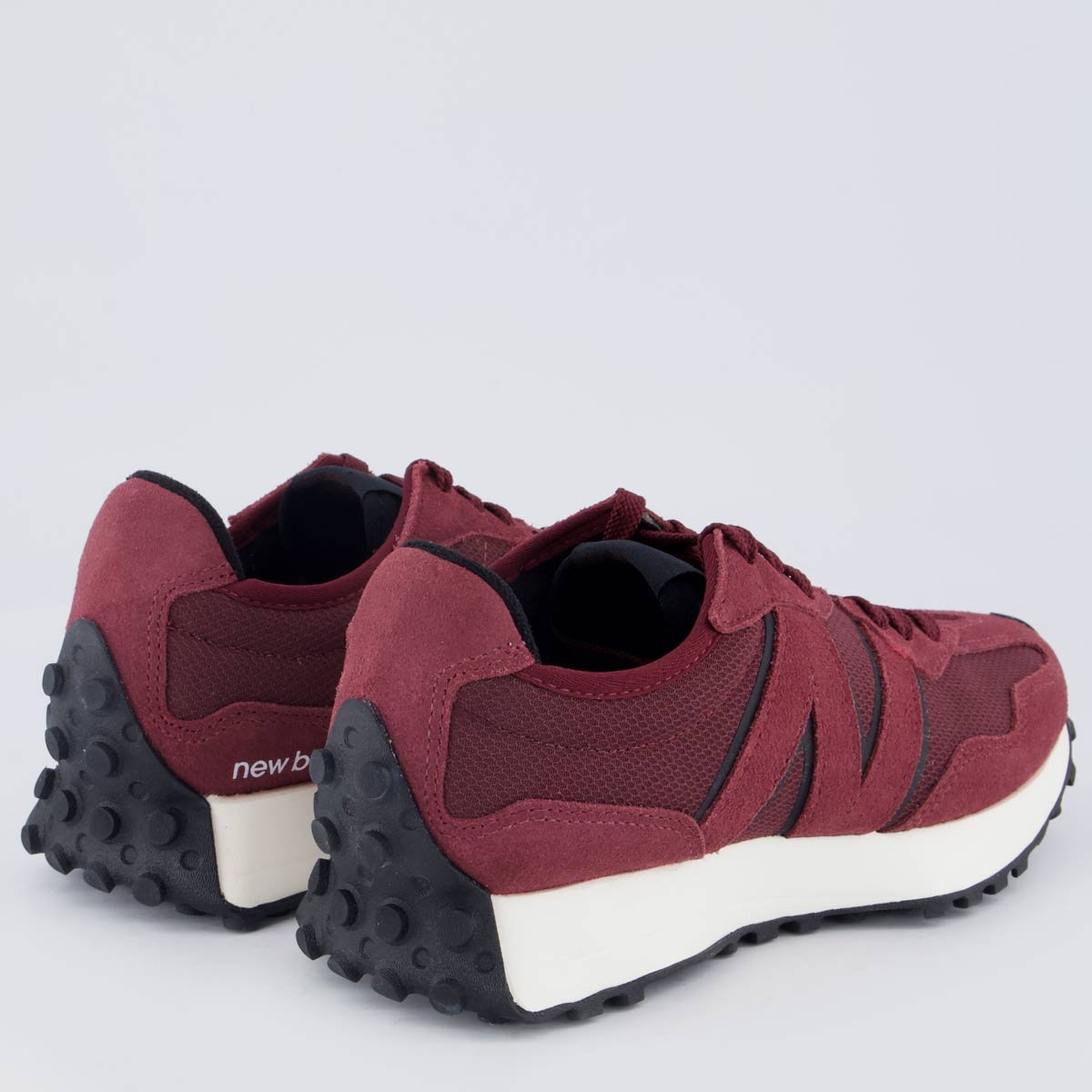 Tênis New Balance 327 V1 Feminino Bordô Vermelho 3