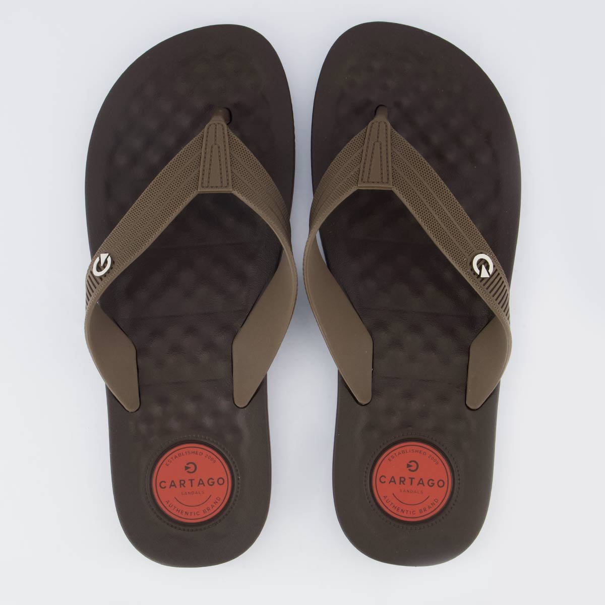 Chinelo Cartago Arizona Light Marrom