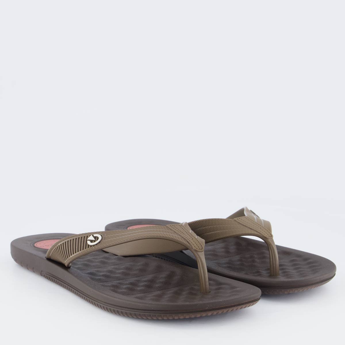 Chinelo Cartago Arizona Light Marrom Marrom 3