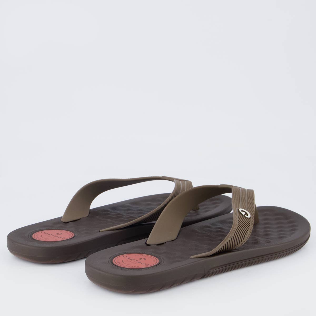 Chinelo Cartago Arizona Light Marrom Marrom 4