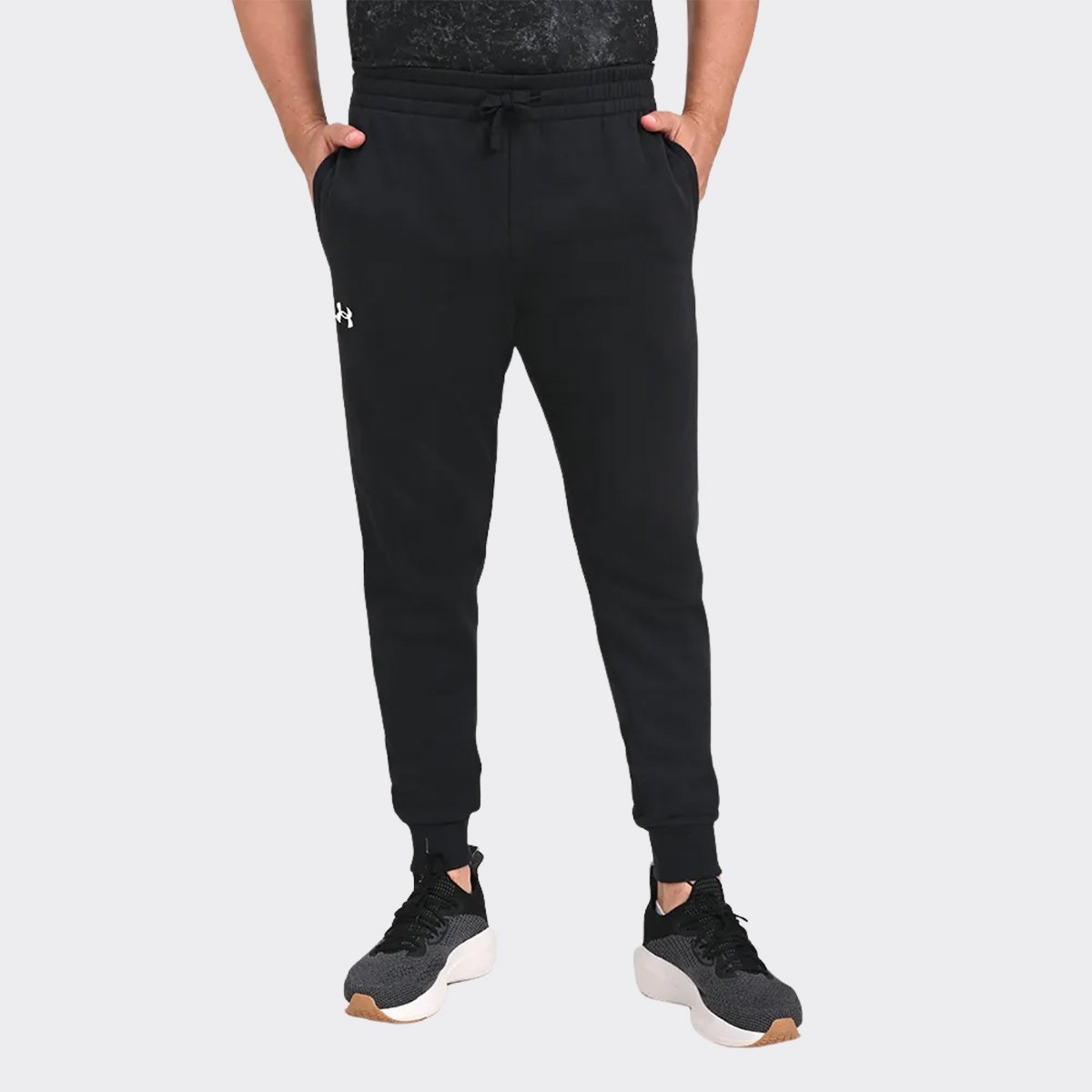 Calça Jogging Under Armour Rival Fleece Preta Preto 3