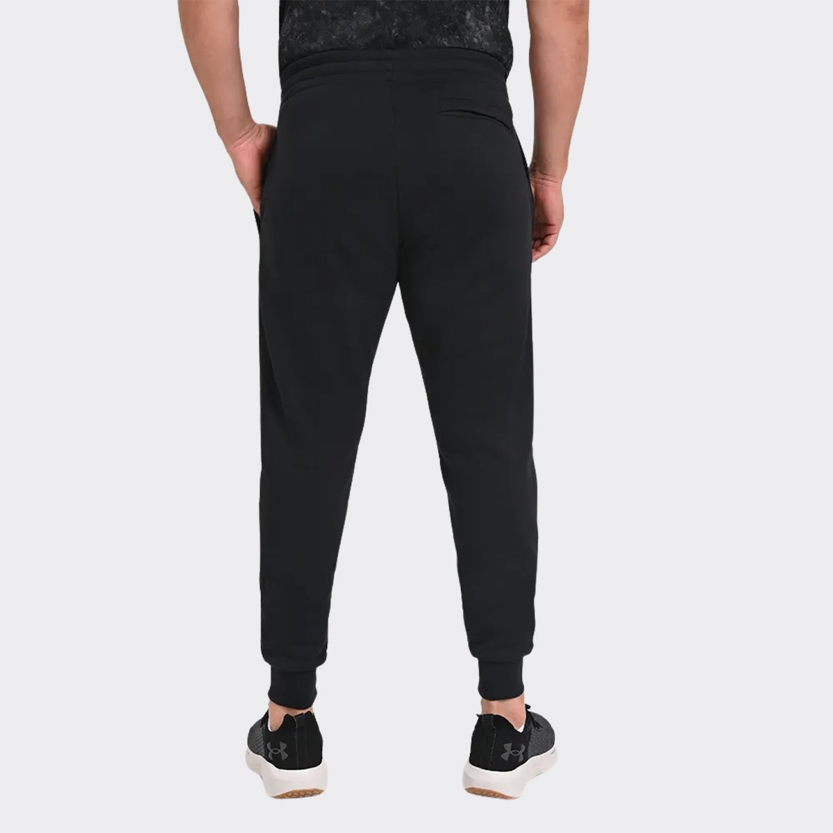 Calça Jogging Under Armour Rival Fleece Preta Preto 4
