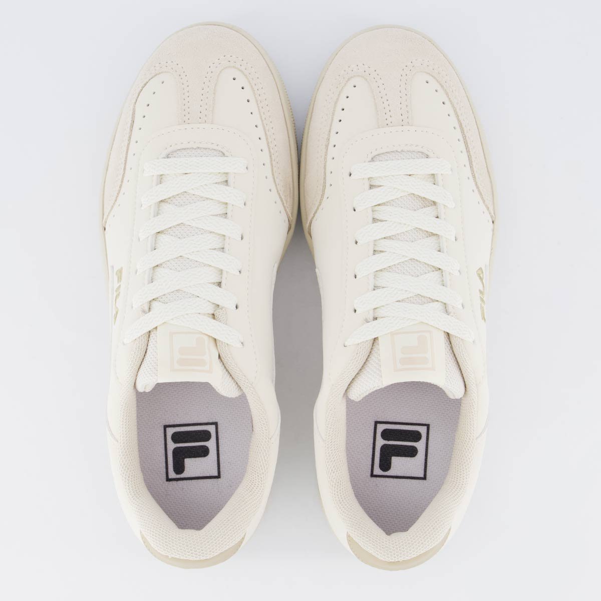 Tênis Fila Court 80 Feminino Bege Bege 4