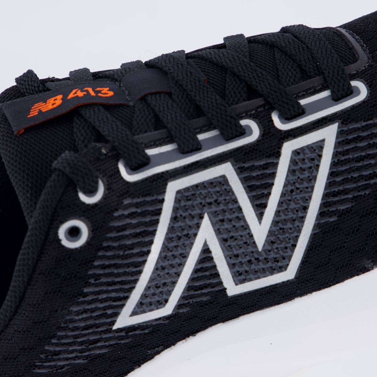 Tênis New Balance 413 V3 Preto e Coral Preto 7