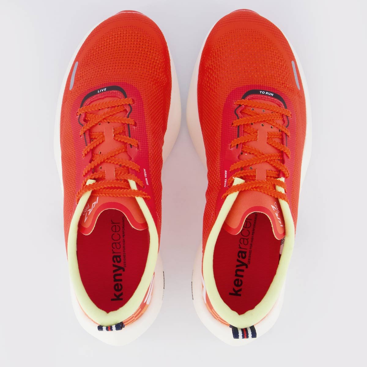 Tênis Fila KR7 Pro Feminino Vermelho Laranja 4