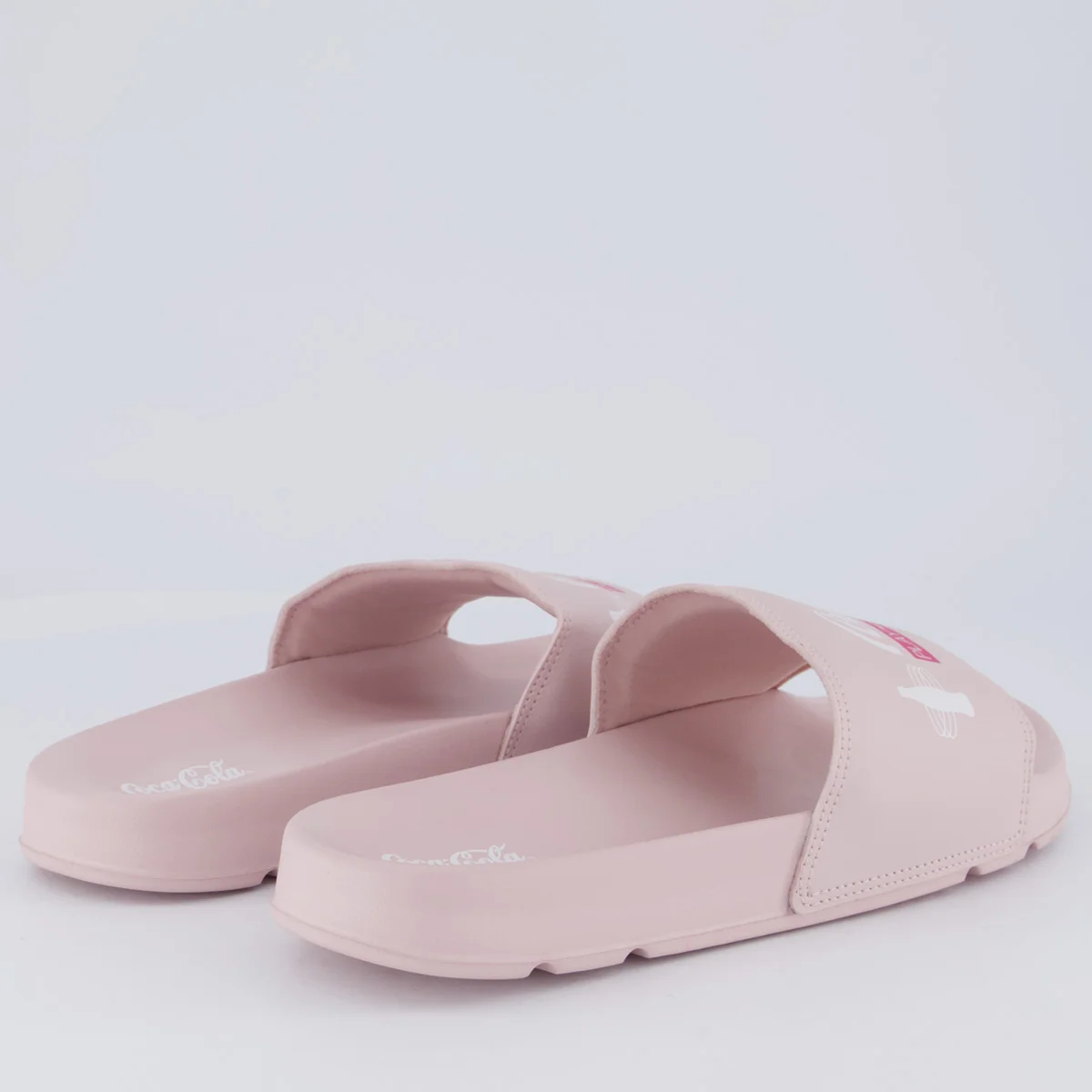 Chinelo Coca Cola Slide Wave Play Feminino Rosa Rosa 4