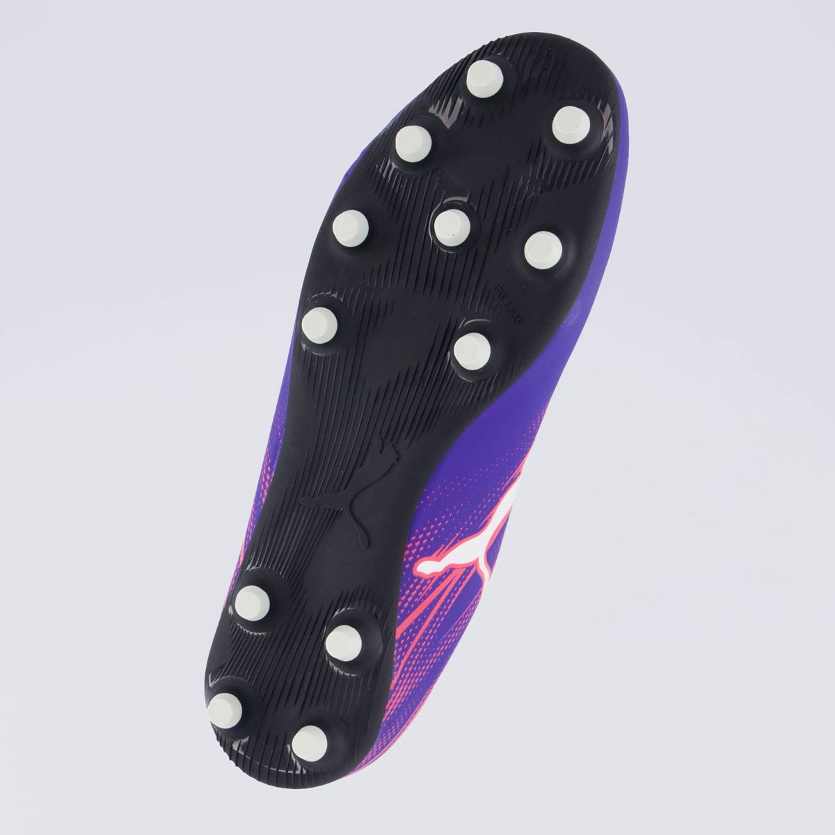 Chuteira Puma Attacanto FG/AG BDP Campo Roxa Roxo 5