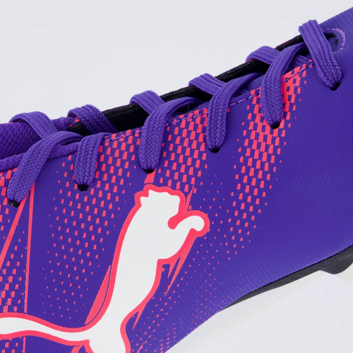 Chuteira Puma Attacanto FG/AG BDP Campo Roxa Roxo 7